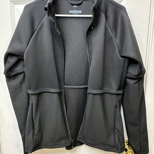 NWOT Adidas Black Performance Jacket with Stand-Up Collar